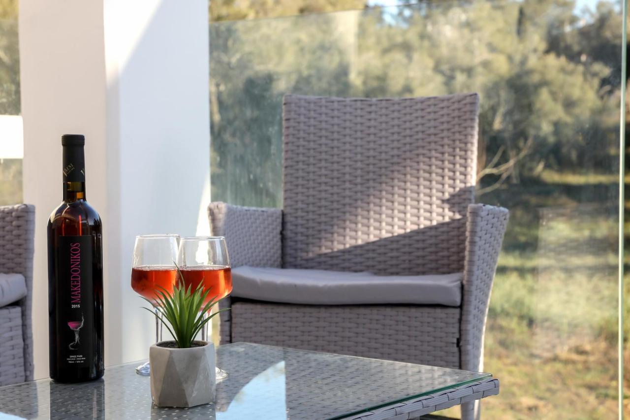 Rans Luxury Villas & Suites In Corfu With Swimming Pool Gouvia Exterior foto